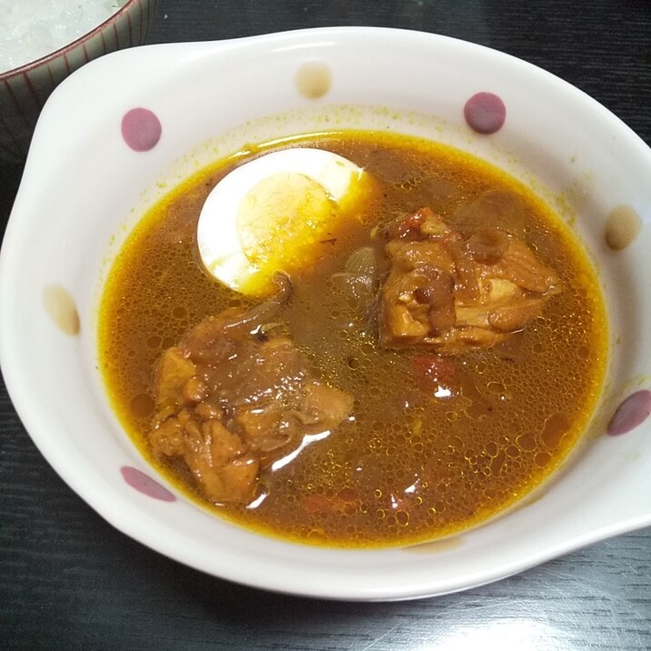 カレー粉でスープカレー